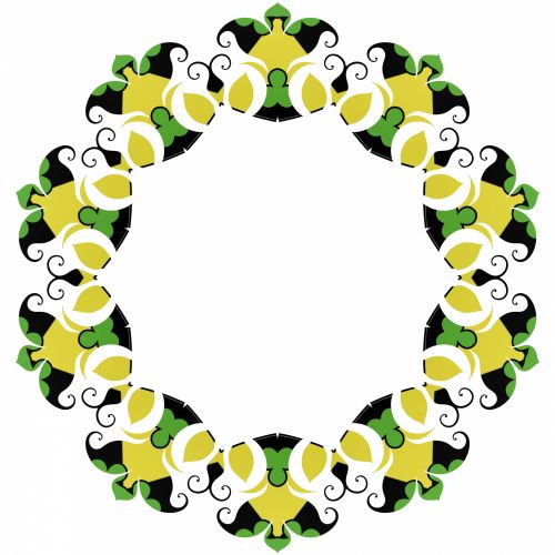 Green Ring Frame