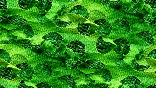 Green Seamless Camouflage Pattern