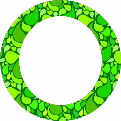 Green Texture Frame