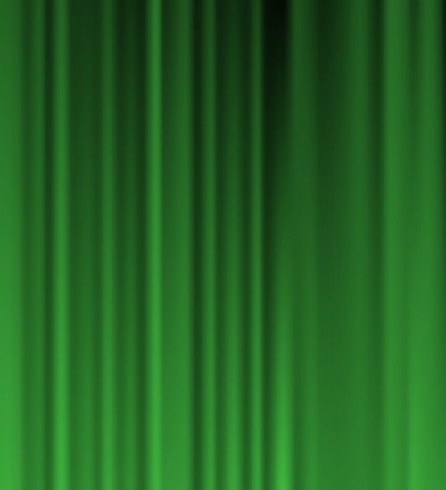 Green Velvet Curtains Background