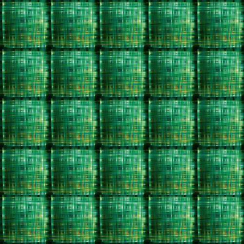 Green Weave Pattern Background