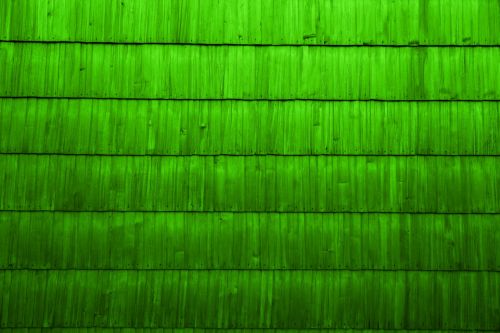 Green Wooden Background