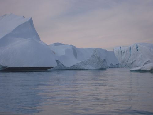 nature iceberg glitter