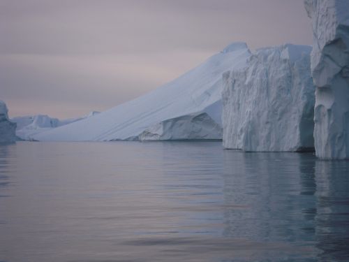 nature white iceberg