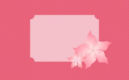 greeting card pattern flowers