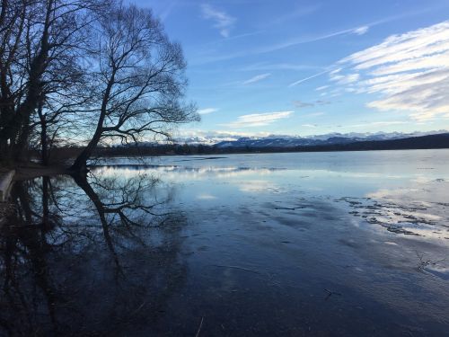 greifensee ice winter