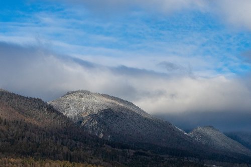 grenchenberg  clouds  mountains