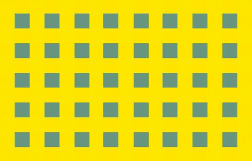 Grey Blocks On Yellow
