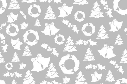 Grey Christmas Background