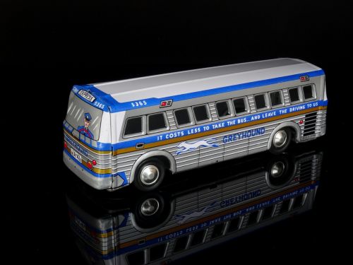 greyhound bus toys