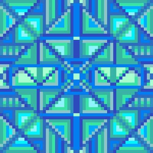 grid geometric pattern