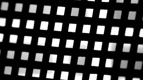 grid abstract black