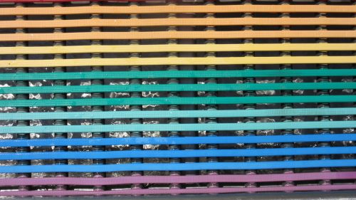 grid plastic colorful