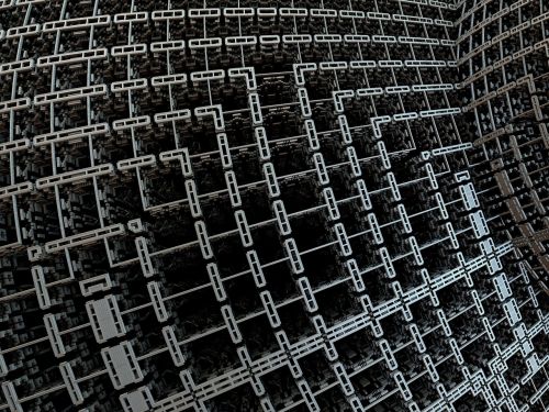 grid mesh fractal
