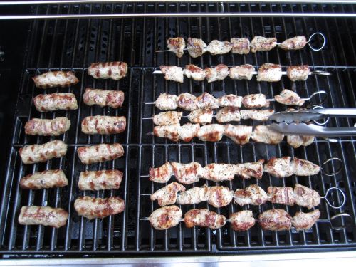 grill barbecue food