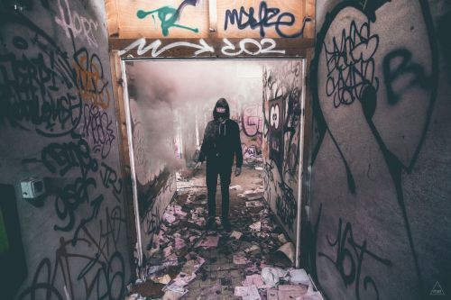 grunge graffiti wall