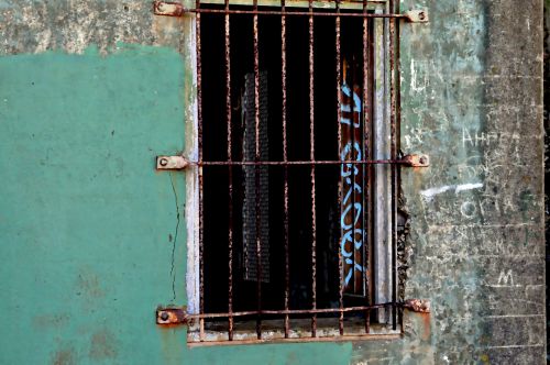 Grunge Prison Window