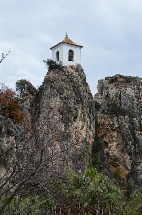 guadalest bell tower church