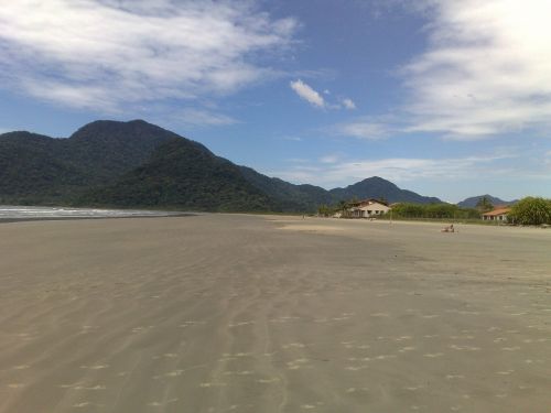 guaraú beach nature