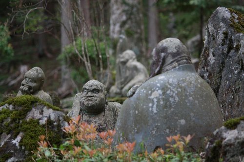 guardian deity of children  temple  japan