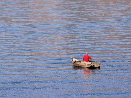 guatemala lake atitlán fisherman
