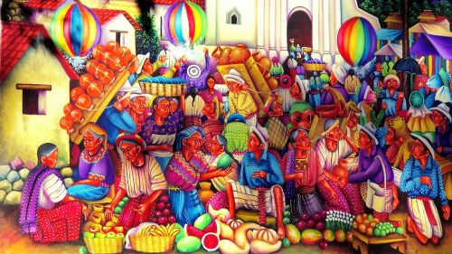 guatemala art painting