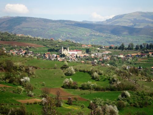 guča gora bosna panorama