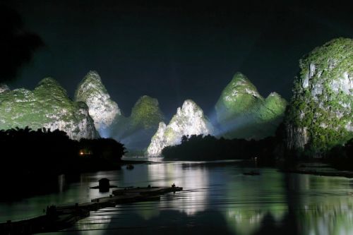 guilin mountains landscape