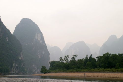 guilin mountains landscape