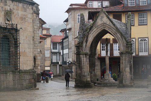 guimares  old town  building