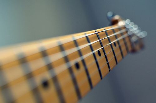 guitar strings neck