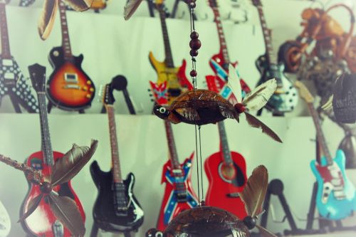 guitar souvenirs toys