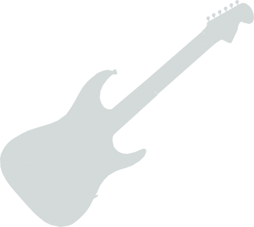 guitar electric silhouette