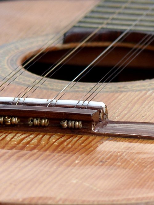 guitar  strings  instrument