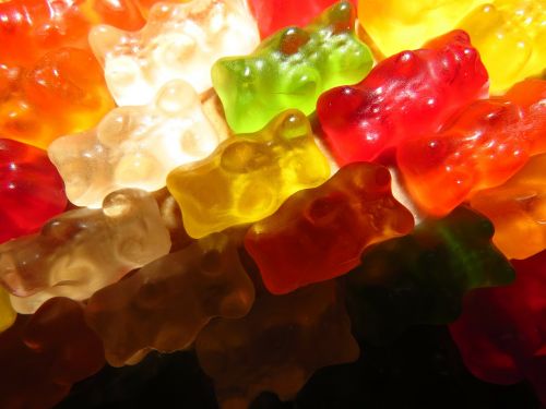gummibärchen gummi bears colorful