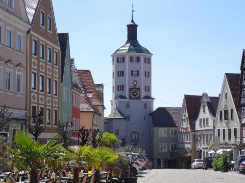 günzburg bavaria city gate
