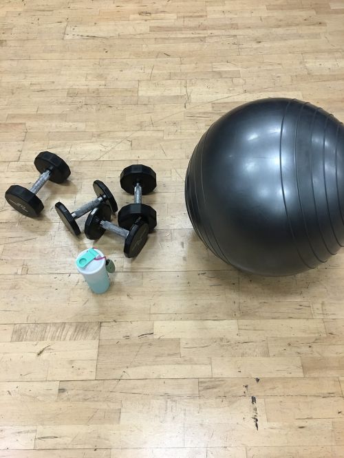 gym dumbbell healthy