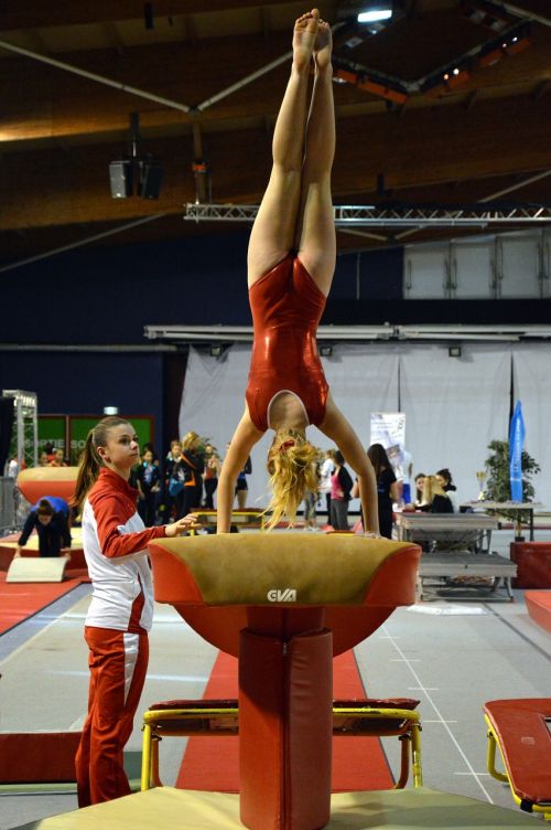 gymnastics sports contest