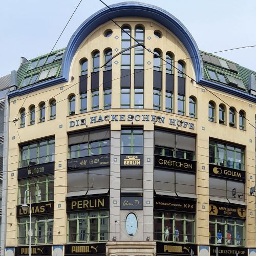 hackesche höfe berlin facade