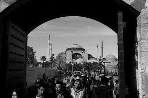 hagia sophia the door then istanbul