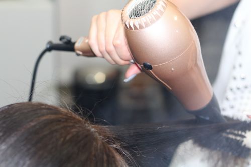 hairdressing blow-dry stylist