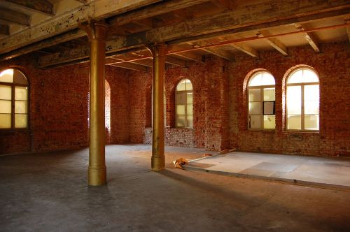 hall factory building space