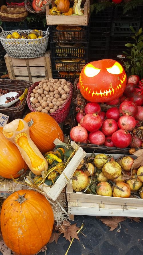 halloween pumpkin market