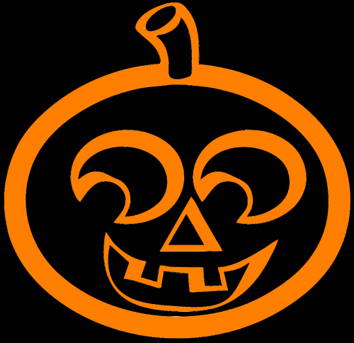 halloween jack o' lantern orange pumpkin