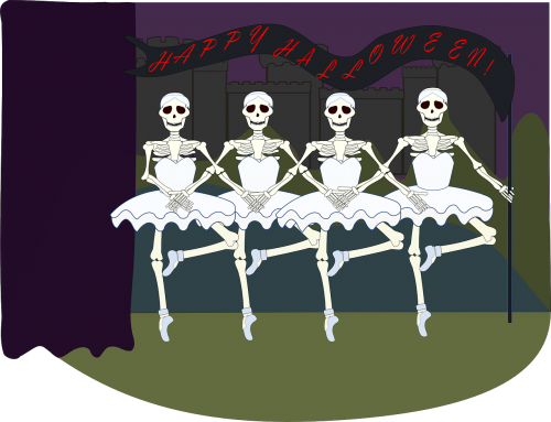 halloween ballet dancing