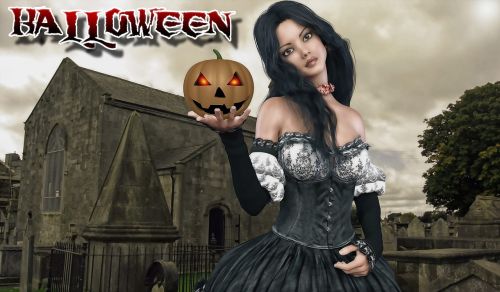 halloween female woman