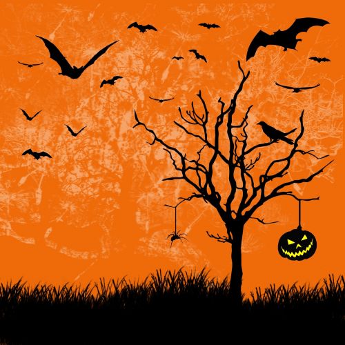 halloween illustration decoration