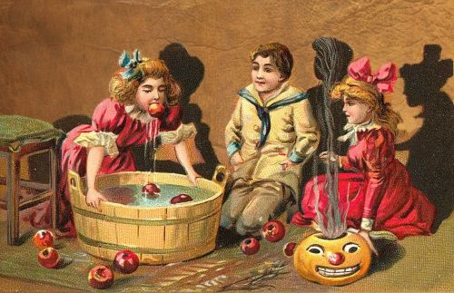 halloween vintage kids