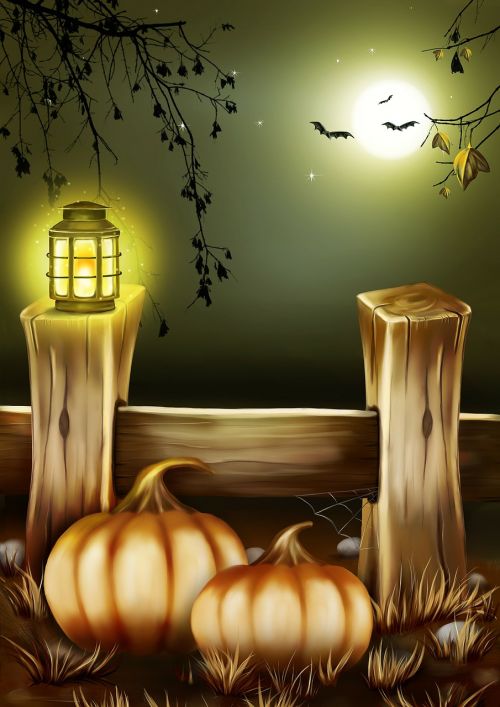 halloween cards pumpkin