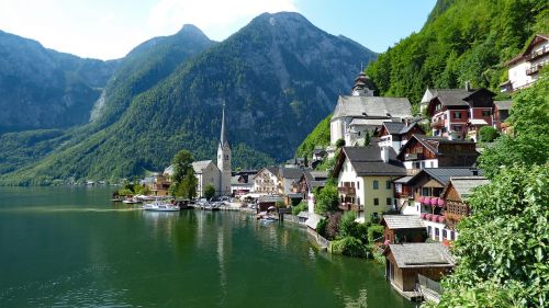 hallstatt austria lake